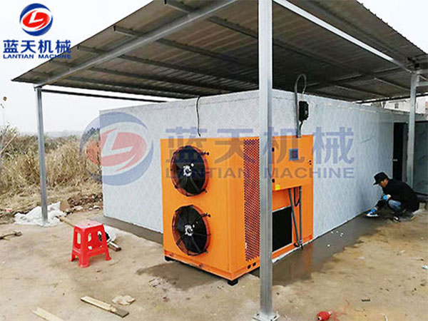 菊花烘干機(jī)廠家為廣州客戶裝機(jī)現(xiàn)場